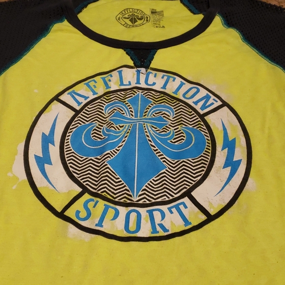 Affliction long sleeve top - Picture 2 of 3